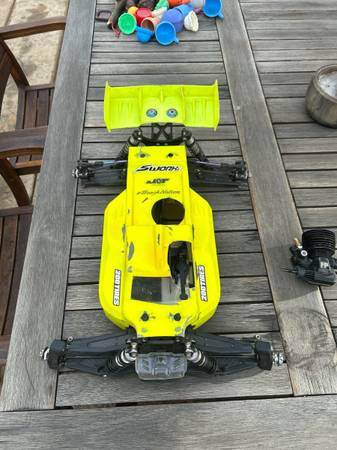Nitro rc truggy Sworkz s35 t2 evo w/ FP02 nitro engine 1