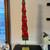 Tall Wooden Christmas Tree Decoration in Red 1 thumbnail