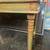 Spanish Rustic Glass Top Dining Table w/ Wooden Grid & Turned Legs 6 thumbnail