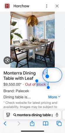 Mesa de comedor Monterra Paleck con extensión - $1.000 (San Pablo)63470437738113124
