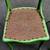 2 Green Antique Wood Chair Set 3 thumbnail