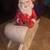 Vintage Christmas Xmas Santa & Holland Mold Sleigh Sled Display 3 thumbnail