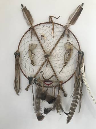 Antique authentic Native American made DREAMCATCHER 1