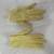 Pair of Ladies Dress Gloves, Yellow Size Small 2 thumbnail