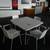 Poppin 36x36 White Breakroom Table 7 thumbnail