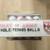 Vintage Coat of Arms Table Tennis/Ping Pong Balls-DOZEN-New Old 3 thumbnail