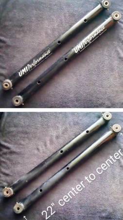 UMI Performance rear lower control arms 1
