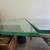 Extendable Glass Dining Table w/ Frosted Bubble Runner 9 thumbnail