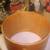 14X10 VINTAGE SLINGERLAND  ORANGE/GOLD SPARKLE TOM DRUM SHELL 6 thumbnail