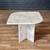 Vintage Italian Post Modern Carrara “Tear Drop” Side Table, c.1970’s 1 thumbnail