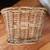 Wicker Basket with Galvanized Metal Lining 4 thumbnail