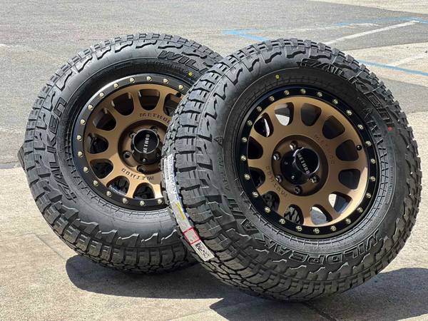 17 llantas y rines Method para Toyota Tacoma, 4Runner, FJ Cruiser y Lexus GX - $1.850 (Carmichael)63440099185921124