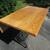 Table with fold down leaves,   Singer base 3 thumbnail