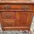 Antique Eastlake Victorian Farmhouse Cherry Wood Dry Wash Stand 3 thumbnail