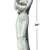 1950s 26" Universal Statuary of Chicago Roman Greek Goddess w/ Grapes 2 thumbnail