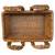 Crate & Barrel Woven Basket Montecito Medium Rectangular Home Decor 5 thumbnail
