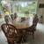 Oak Dining Table, 8 Chairs, Matching Hutch 2 thumbnail