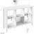 broadview bookcase white 6 cube storage cabinet 3 thumbnail