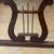 Antique Lyre-back Armchair--solid wood.  Early 1900s 4 thumbnail
