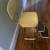 vintage square yellow chair with foldout step ladder + more 5 thumbnail