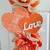 🧡 DAZZLING ORANGE DOUBLE HEART LOVE FRONT DOOR DECOR $40 1 thumbnail