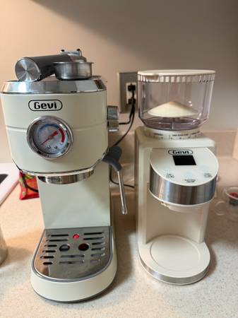 Gevi espresso machine 1