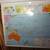 Nystrom Maps, Complete World Maps & Continent 52"x65" Markable! Used. 10 thumbnail