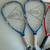 4 Racketball Rackets - Head MX Fire & Dunlop Apex Pro 2 thumbnail