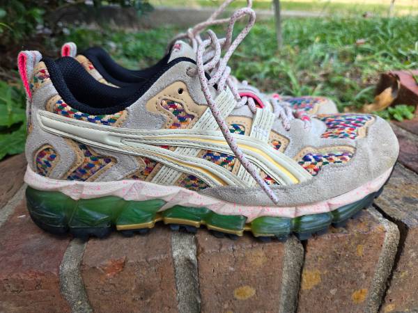 ASICS GEL NANDI 360 BIRCH PURE GOLD WOMEN'S SHOES SIZE 7.5 1