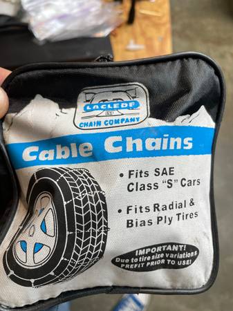 Tire Cable Chains 1