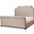 Upholstered King Sleigh Bed 4 thumbnail