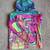 Catch A Fire Arts Alice in Wonderland Psychedelic Hoodie - Unisex Medium 2 thumbnail