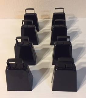 Small Metal Cowbells  $5 Ea. 1