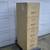 Tan 4 Drawer File / Filing Cabinet 2 thumbnail