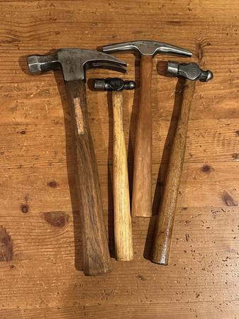 Vintage Stanley hammers 1