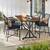 StyleWell Bedford Farmhouse Rectangle Metal Outdoor Patio Dining Table 1 thumbnail