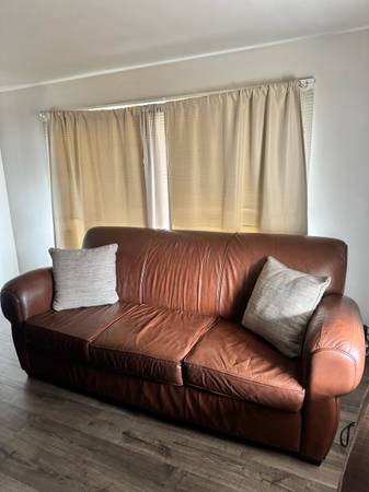 Leather Couch 1
