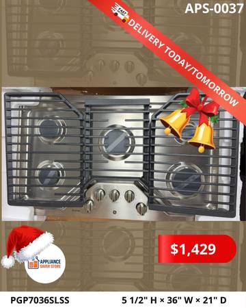 GE Profile – PGP7036SLSS – 36" Built-In Gas Cooktop 1