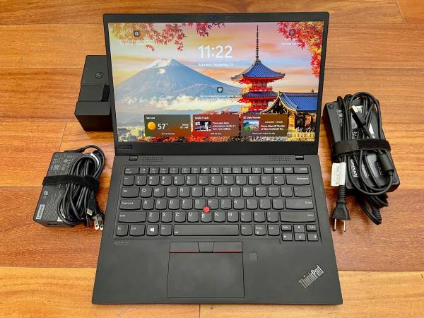 ThinkPad X1 Carbon Laptop Gen8 i7 16/512G 14"Touchscreen+Win11+Docking 1