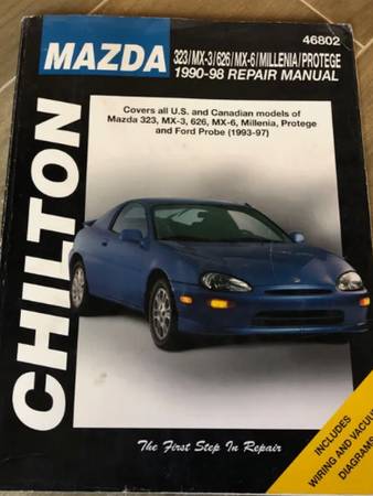 Chilton Mazda 323/626 repair manual 1