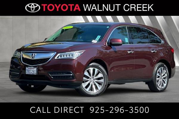 2016 Acura MDX 3.5L - $19,300 (ToyotaWalnutCreek.com, CA)63617527052929121