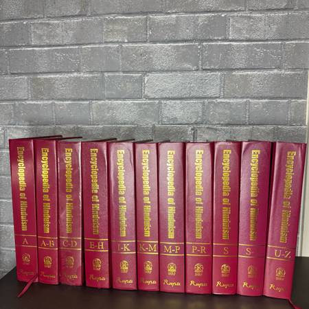 Encyclopedia of Hinduism Complete 11 Volume Hardcover Set Rupa Academic Referenc 1