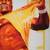 36\24 inch signed jsa authenticated hulk Hogan canvas with frame 2 thumbnail