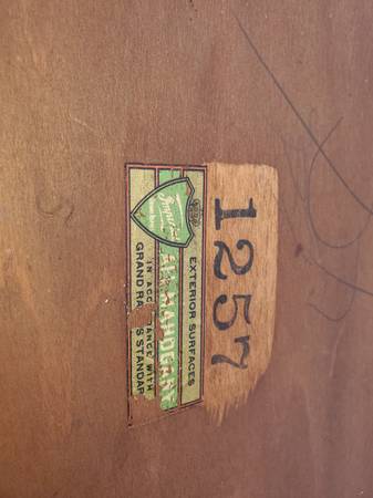 Antique Real Mahogany Table for Restoration 1