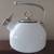 New Chantal Classic Whistle White Tea Kettle Germany 1 thumbnail