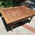 Art deco 1920’s Geometric  patterned Oak Table 1 thumbnail