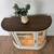 Vintage Lighted Curio Cabinet with Curved Glass – Gordon’s Furniture 5 thumbnail