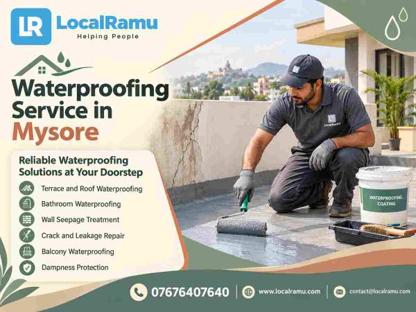 Expert Waterproofing Service in Mysore by LocalRamu 1