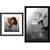 Americanflat Engineered Wood 16x16 & 12x18 Black Photo Frames Bundle with Polish 1 thumbnail