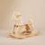 Pottery Barn Kids Wooden Horse Nursery Rocker 1 thumbnail